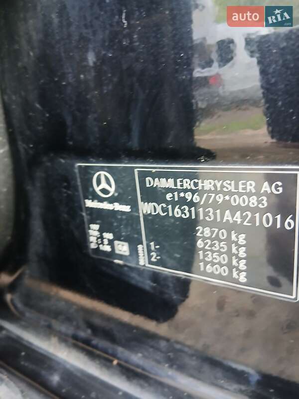 Позашляховик / Кросовер Mercedes-Benz M-Class 2003 в Хусті