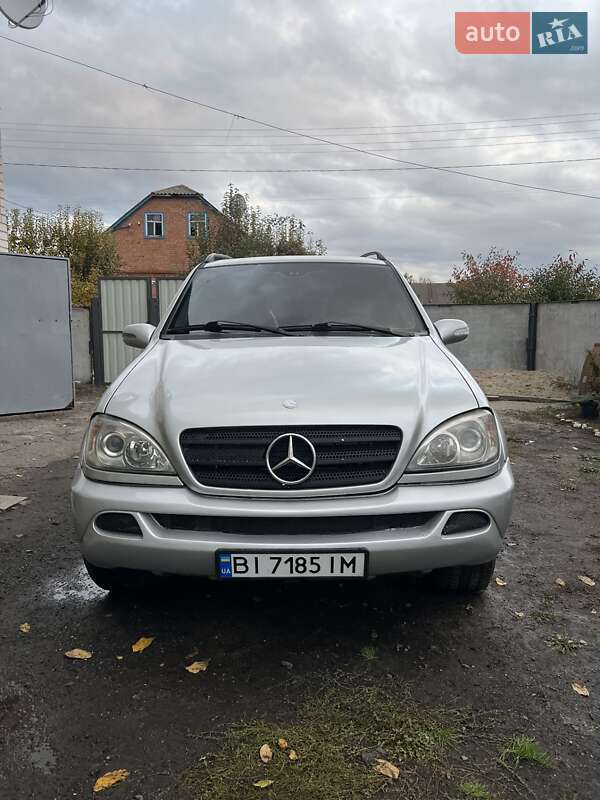 Позашляховик / Кросовер Mercedes-Benz M-Class 2002 в Лубнах фото 4 Позашляховик / Кросовер Mercedes-Benz M-Class 2002 в Лубнах