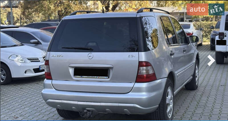 Внедорожник / Кроссовер Mercedes-Benz M-Class 2001 в Черновцах фото 3 Внедорожник / Кроссовер Mercedes-Benz M-Class 2001 в Черновцах