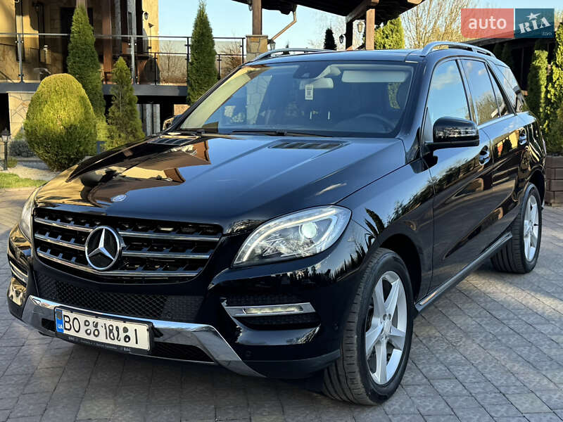 Внедорожник / Кроссовер Mercedes-Benz M-Class 2012 в Тернополе