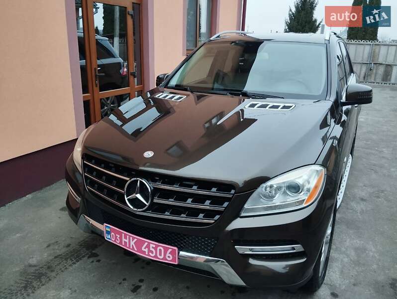 Внедорожник / Кроссовер Mercedes-Benz M-Class 2012 в Дубно