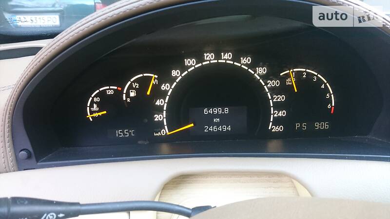 Седан Mercedes-Benz S-Class 2000 в Києві фото 9 Седан Mercedes-Benz S-Class 2000 в Києві