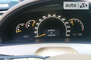 Седан Mercedes-Benz S-Class 2000 в 