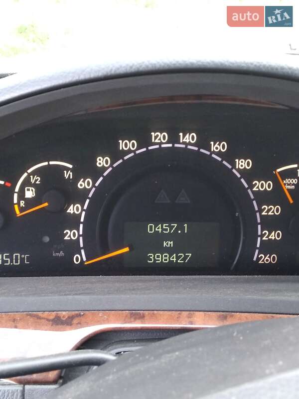 Седан Mercedes-Benz S-Class 2002 в Коростені