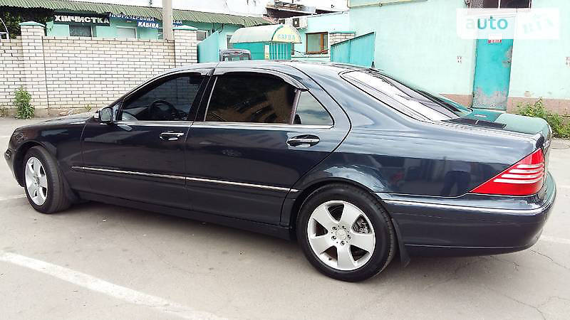 Седан Mercedes-Benz S-Class 2002 в Одесі фото 21 Седан Mercedes-Benz S-Class 2002 в Одесі