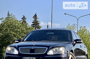 Седан Mercedes-Benz S-Class 2001 в Одессе