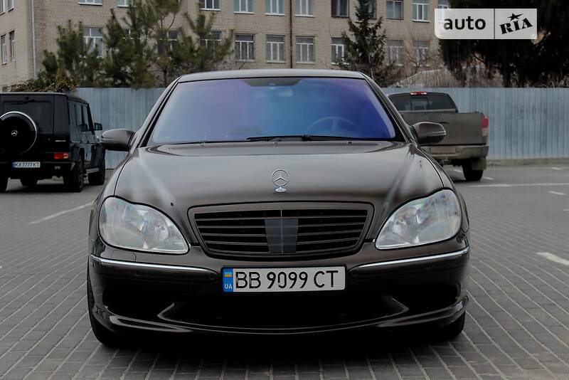 Седан Mercedes-Benz S-Class 2001 в Харькове