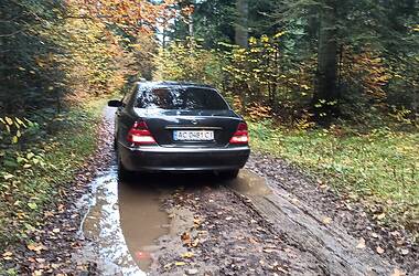 Седан Mercedes-Benz S-Class 2001 в Великом Березном