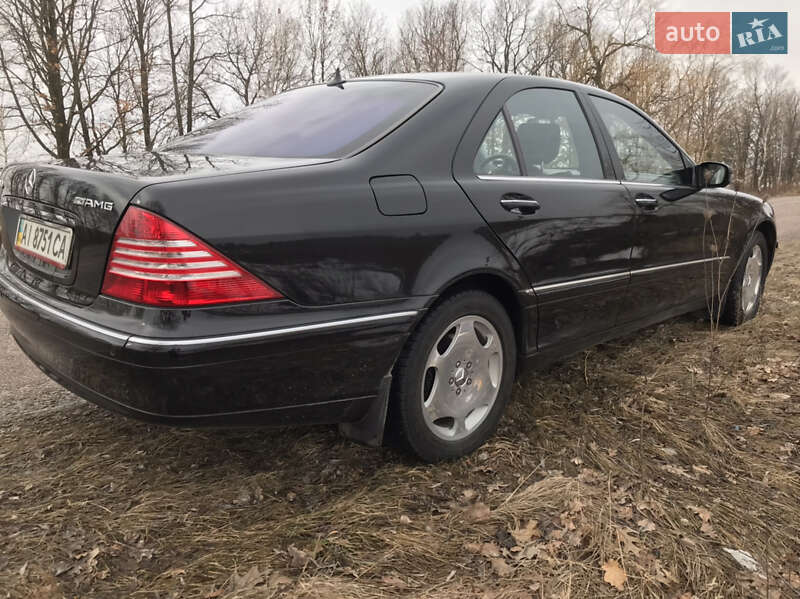 Седан Mercedes-Benz S-Class 2001 в Киеве