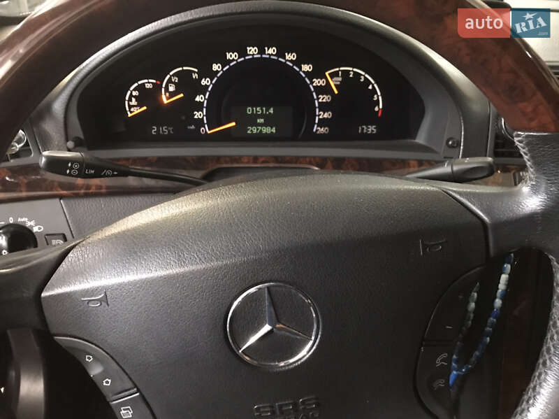 Седан Mercedes-Benz S-Class 2001 в Киеве