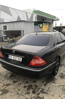 Седан Mercedes-Benz S-Class 2000 в Черновцах