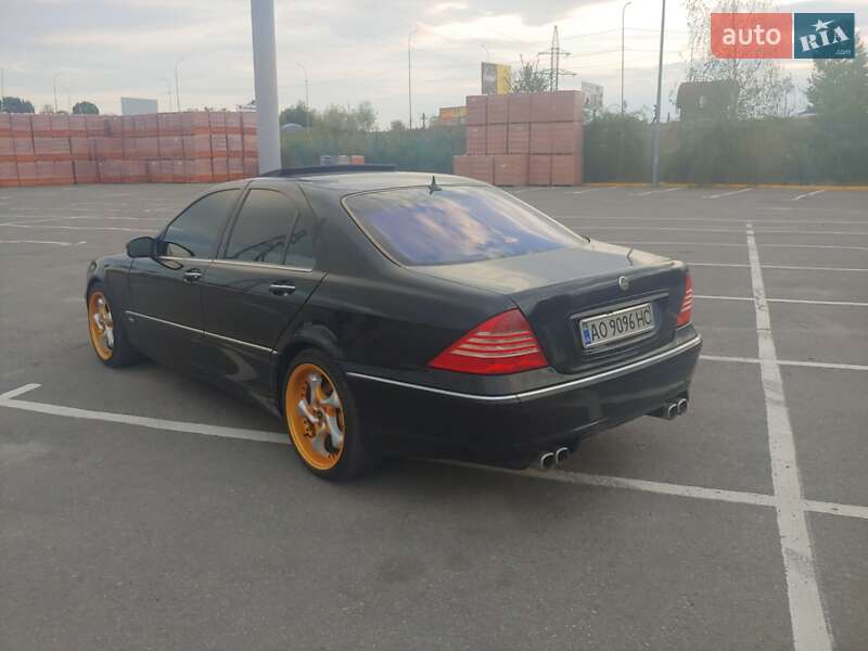 Седан Mercedes-Benz S-Class 1999 в Ужгороді фото 6 Седан Mercedes-Benz S-Class 1999 в Ужгороді