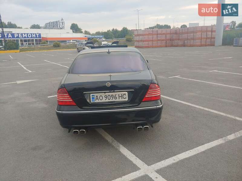 Седан Mercedes-Benz S-Class 1999 в Ужгороді фото 3 Седан Mercedes-Benz S-Class 1999 в Ужгороді