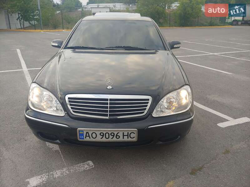 Седан Mercedes-Benz S-Class 1999 в Ужгороді фото 8 Седан Mercedes-Benz S-Class 1999 в Ужгороді
