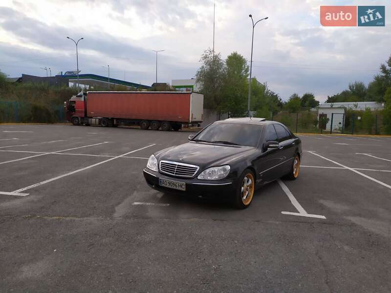 Седан Mercedes-Benz S-Class 1999 в Ужгороді фото 20 Седан Mercedes-Benz S-Class 1999 в Ужгороді