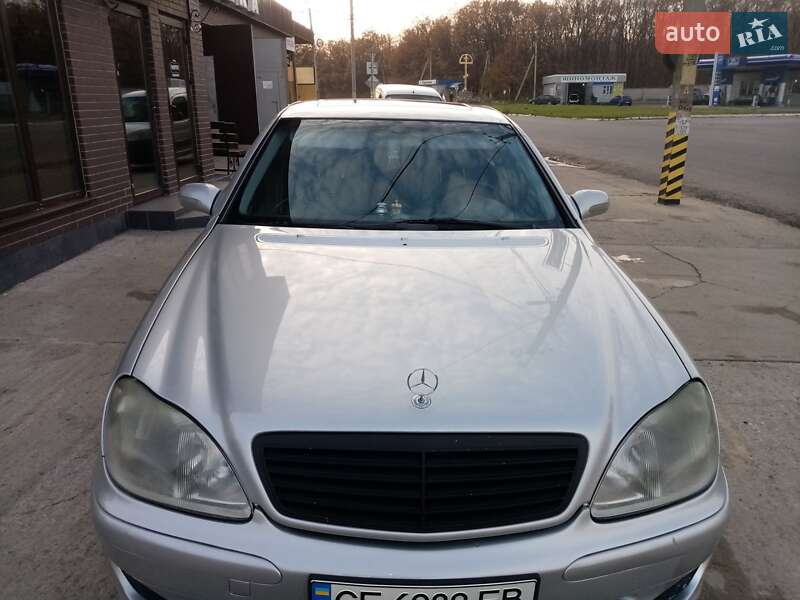 Седан Mercedes-Benz S-Class 1999 в Новоднестровске