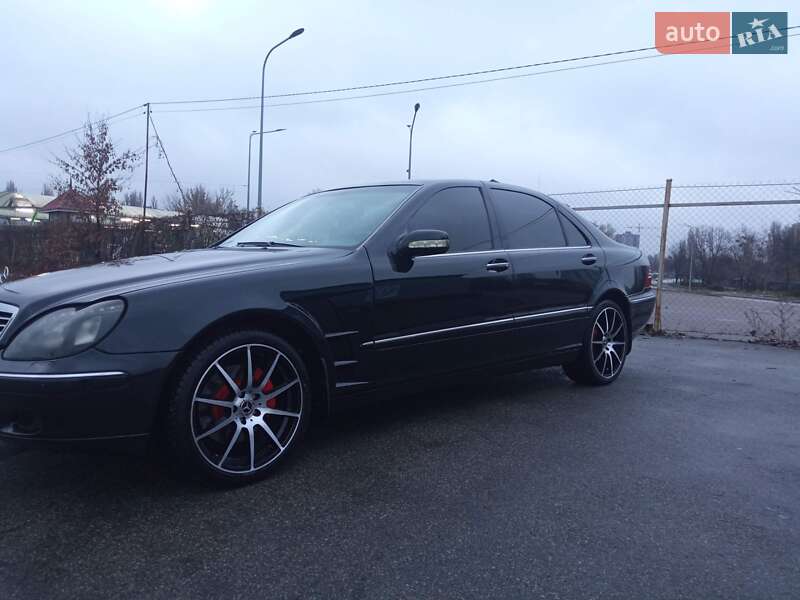 Седан Mercedes-Benz S-Class 2001 в Киеве