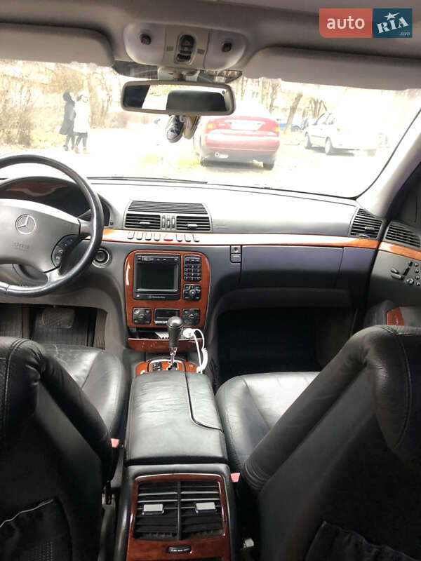 Седан Mercedes-Benz S-Class 2001 в Одессе фото 14 Седан Mercedes-Benz S-Class 2001 в Одессе
