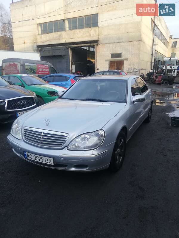 Седан Mercedes-Benz S-Class 1999 в Києві