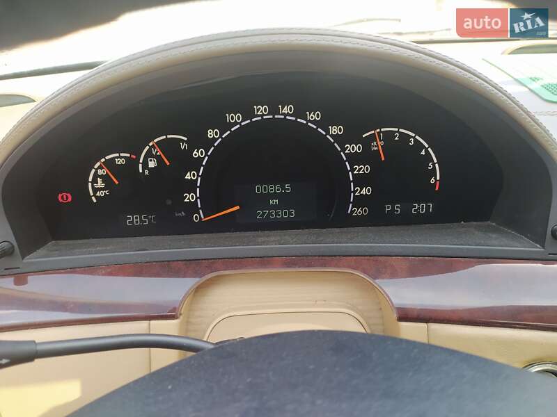 Седан Mercedes-Benz S-Class 1998 в Киеве