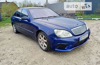 Седан Mercedes-Benz S-Class 2000 в 