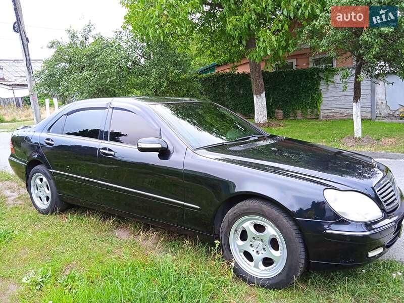 Седан Mercedes-Benz S-Class 2001 в Днепре