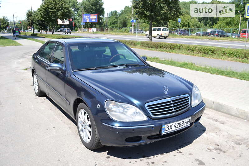 Седан Mercedes-Benz S-Class 2002 в Хмельницком фото 2 Седан Mercedes-Benz S-Class 2002 в Хмельницком