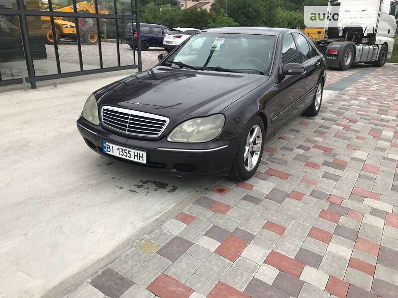 Седан Mercedes-Benz S-Class 2000 в Полтаві