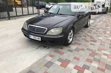 Седан Mercedes-Benz S-Class 2000 в Полтаві