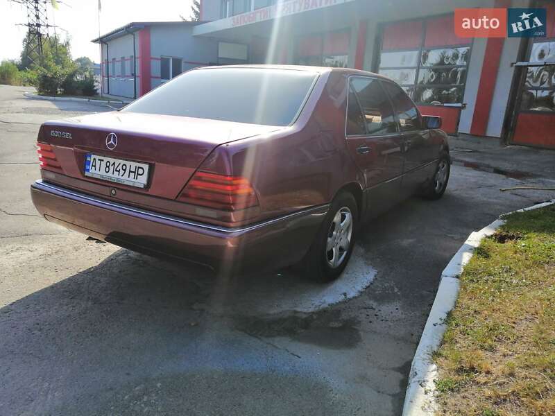Седан Mercedes-Benz S-Class 1991 в Луцьку