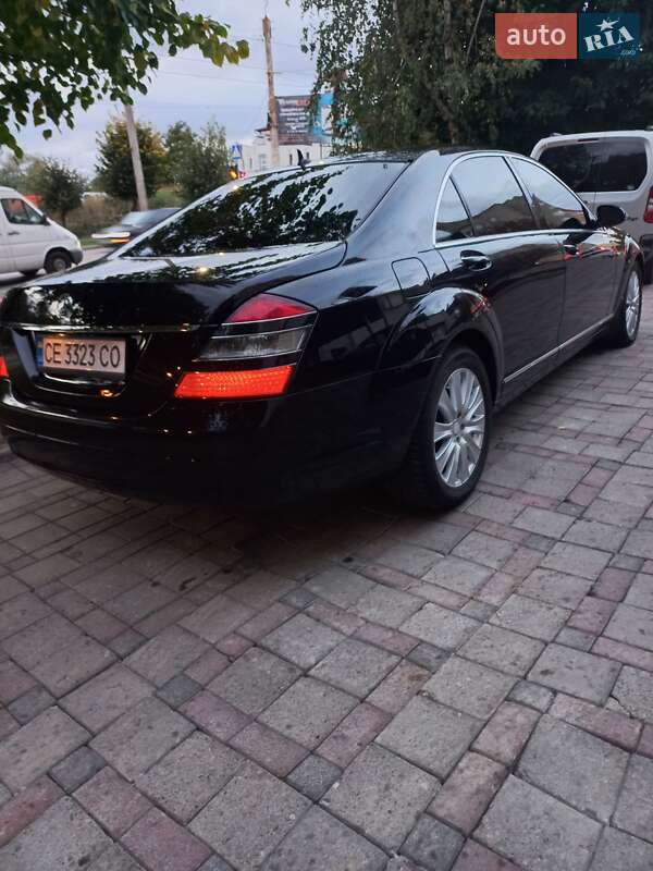 Седан Mercedes-Benz S-Class 2008 в Чернівцях фото 3 Седан Mercedes-Benz S-Class 2008 в Чернівцях