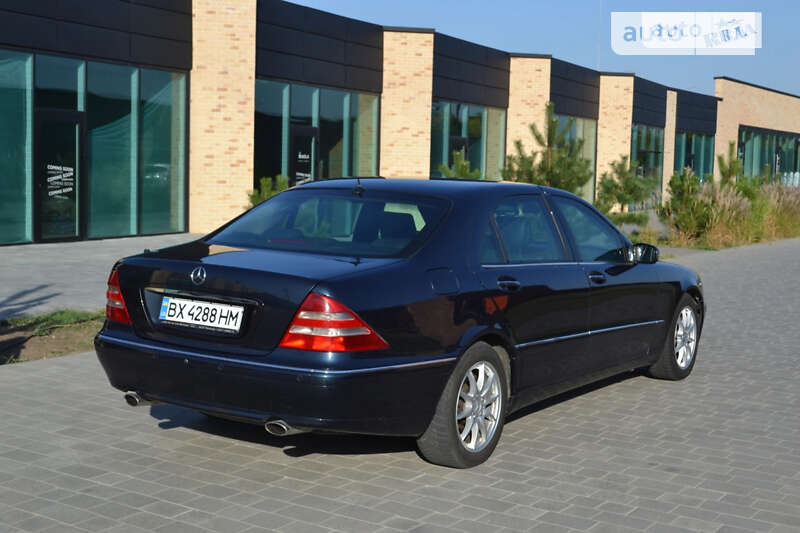Седан Mercedes-Benz S-Class 2002 в Хмельницком фото 27 Седан Mercedes-Benz S-Class 2002 в Хмельницком