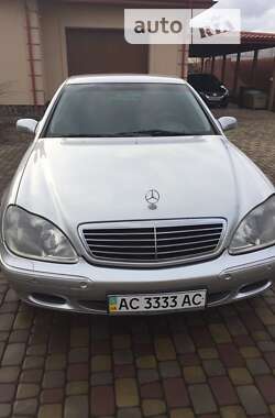 Седан Mercedes-Benz S-Class 2000 в Луцке