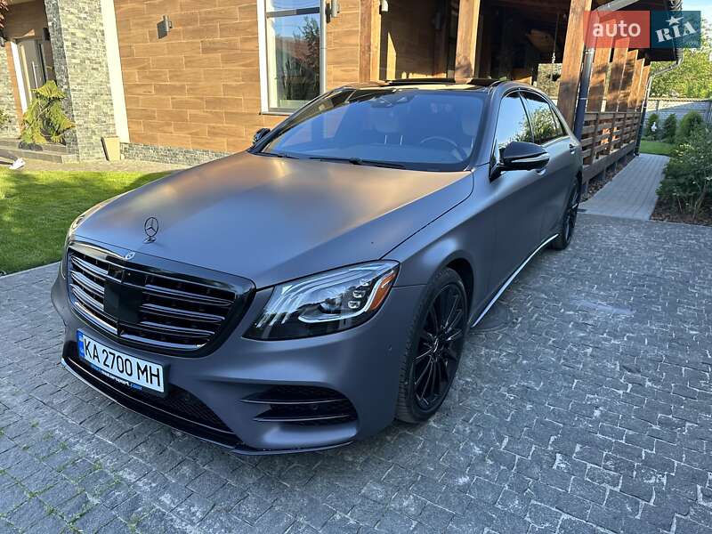 Седан Mercedes-Benz S-Class 2018 в Киеве