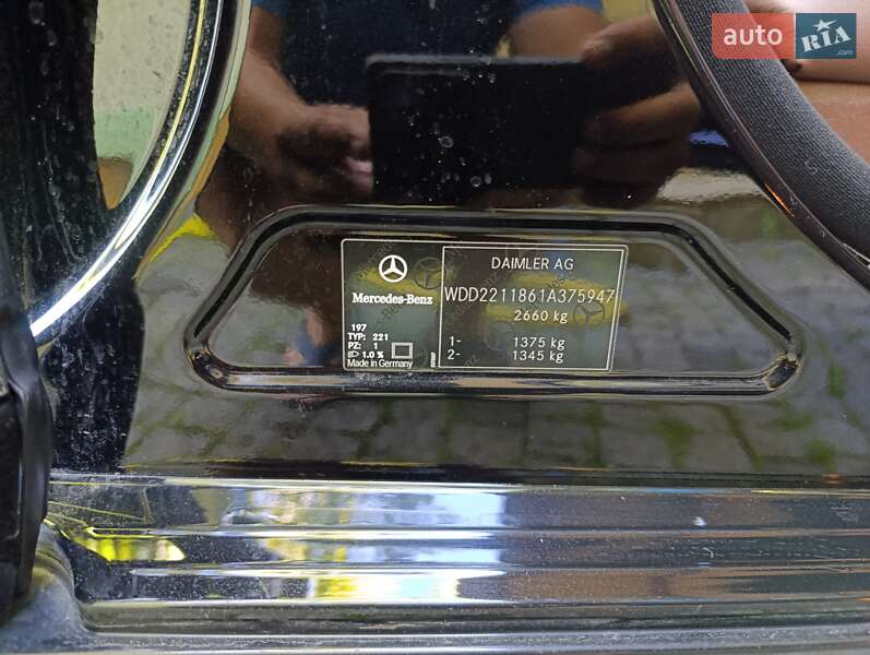 Седан Mercedes-Benz S-Class 2010 в Виннице