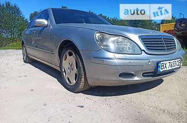 Седан Mercedes-Benz S-Class 2001 в Хмельницькому