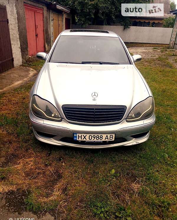 Седан Mercedes-Benz S-Class 2001 в Хмельницькому