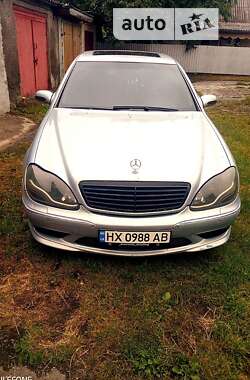 Седан Mercedes-Benz S-Class 2001 в Хмельницькому