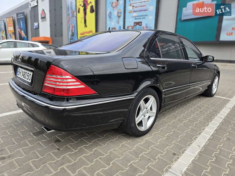 Седан Mercedes-Benz S-Class 2002 в Одесі
