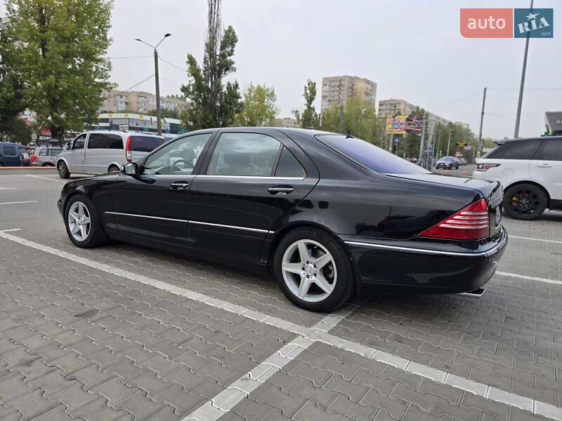 Седан Mercedes-Benz S-Class 2002 в Одесі