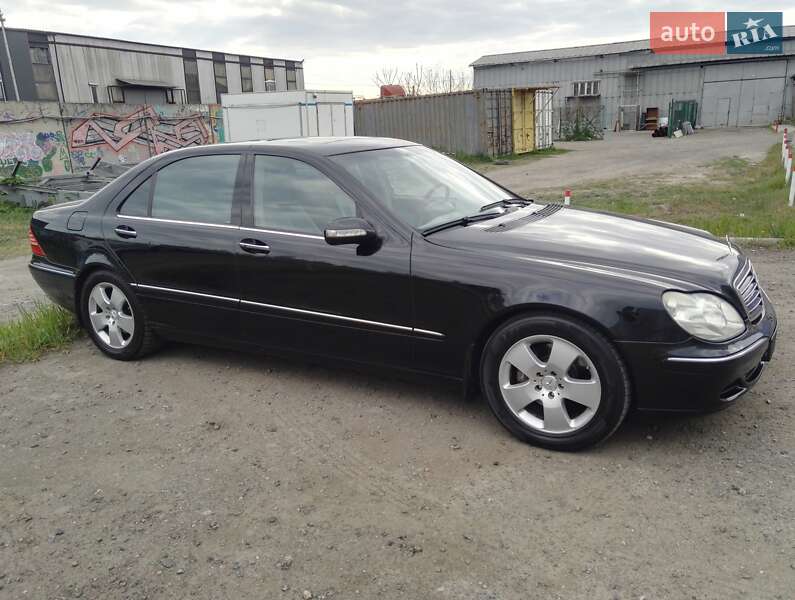 Седан Mercedes-Benz S-Class 2002 в Одесі