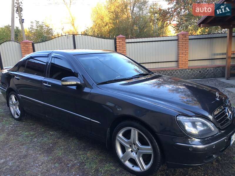 Седан Mercedes-Benz S-Class 2001 в Глевахе фото 4 Седан Mercedes-Benz S-Class 2001 в Глевахе