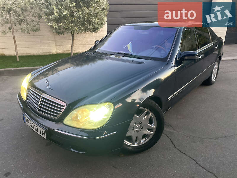 Седан Mercedes-Benz S-Class 1999 в Запорожье