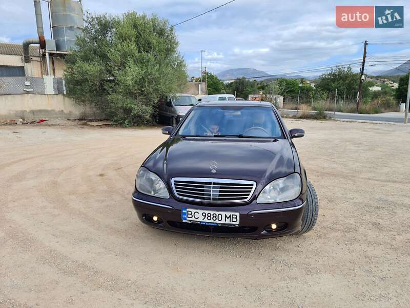 Седан Mercedes-Benz S-Class 2000 в Львове