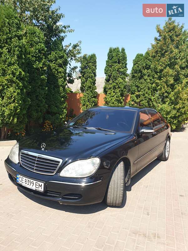 Седан Mercedes-Benz S-Class 2003 в Чернівцях