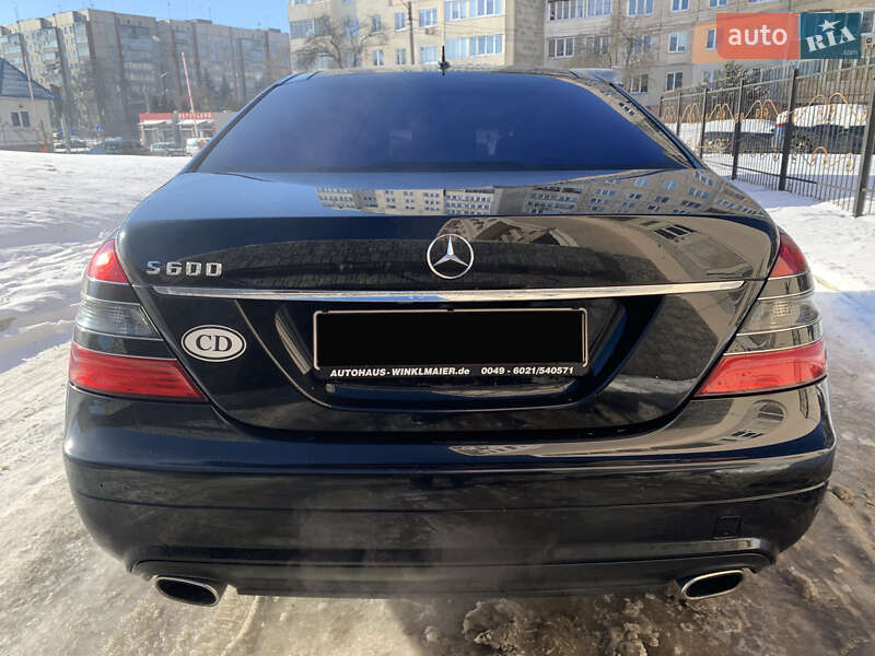 Седан Mercedes-Benz S-Class 2007 в Львові