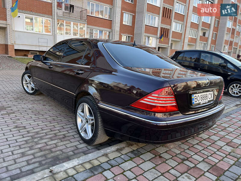 Седан Mercedes-Benz S-Class 2003 в Гусятине фото 8 Седан Mercedes-Benz S-Class 2003 в Гусятине