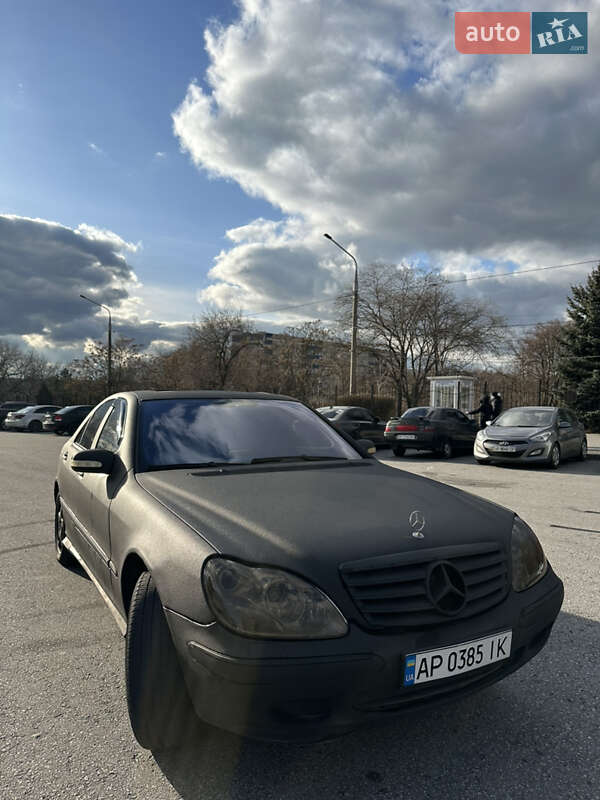 Седан Mercedes-Benz S-Class 2003 в Запорожье