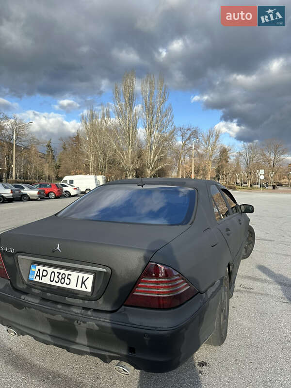 Седан Mercedes-Benz S-Class 2003 в Запорожье
