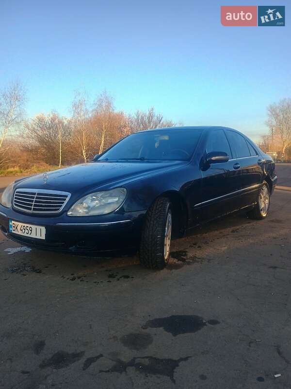 Седан Mercedes-Benz S-Class 2000 в 